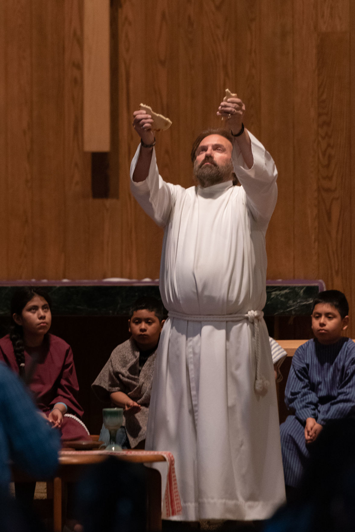 Emaus Lutheran hosts walk of the passion
